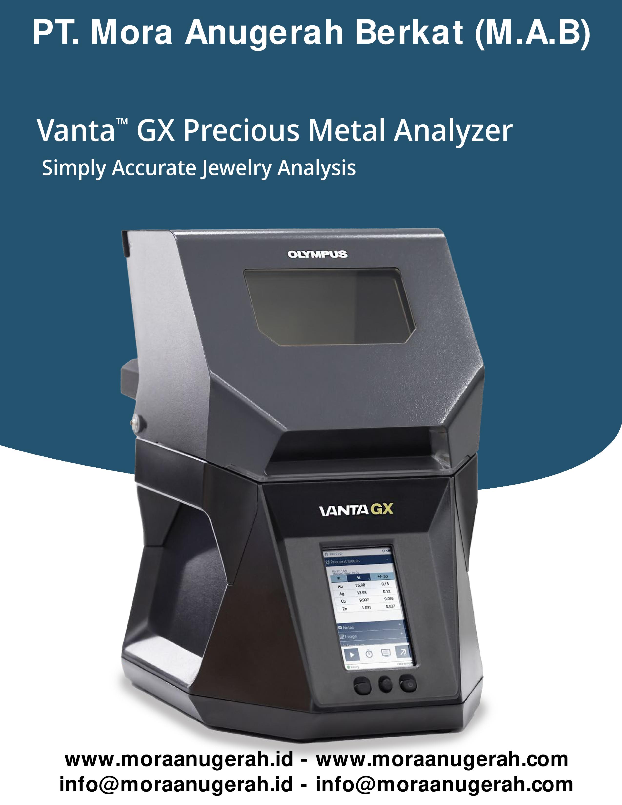 Vanta GX Precious Metal Analyzer