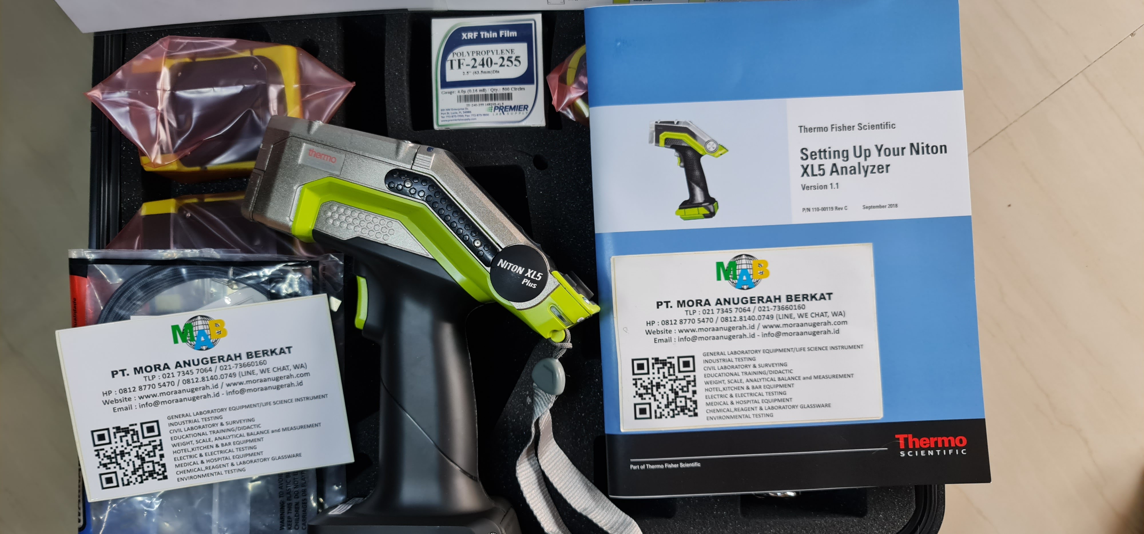 Alat Thermo Scientific Niton XL5 XRF Analyzer