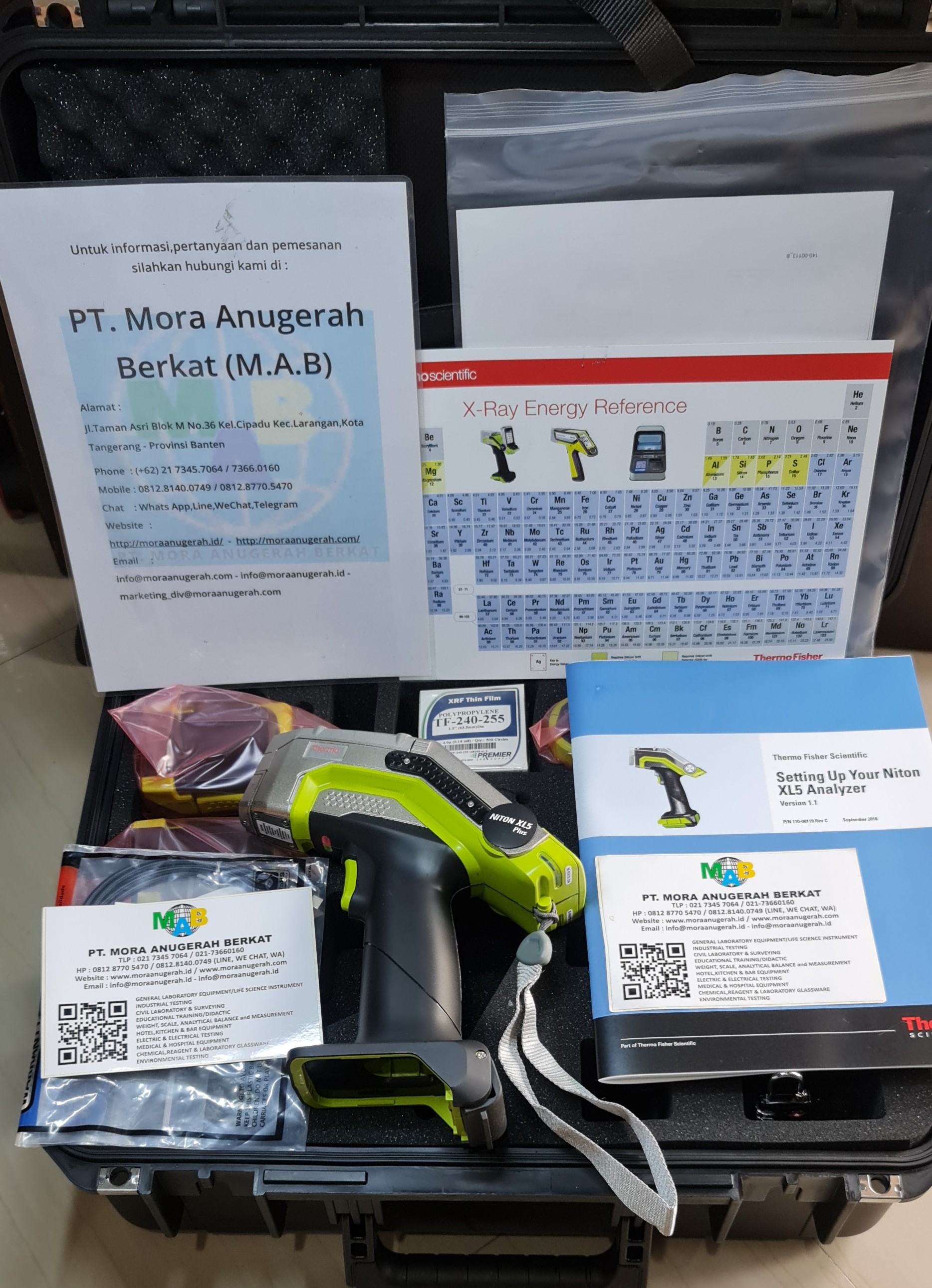 Pemanfaatan XRF Analyzer Machine Pada Lahan Tambang
