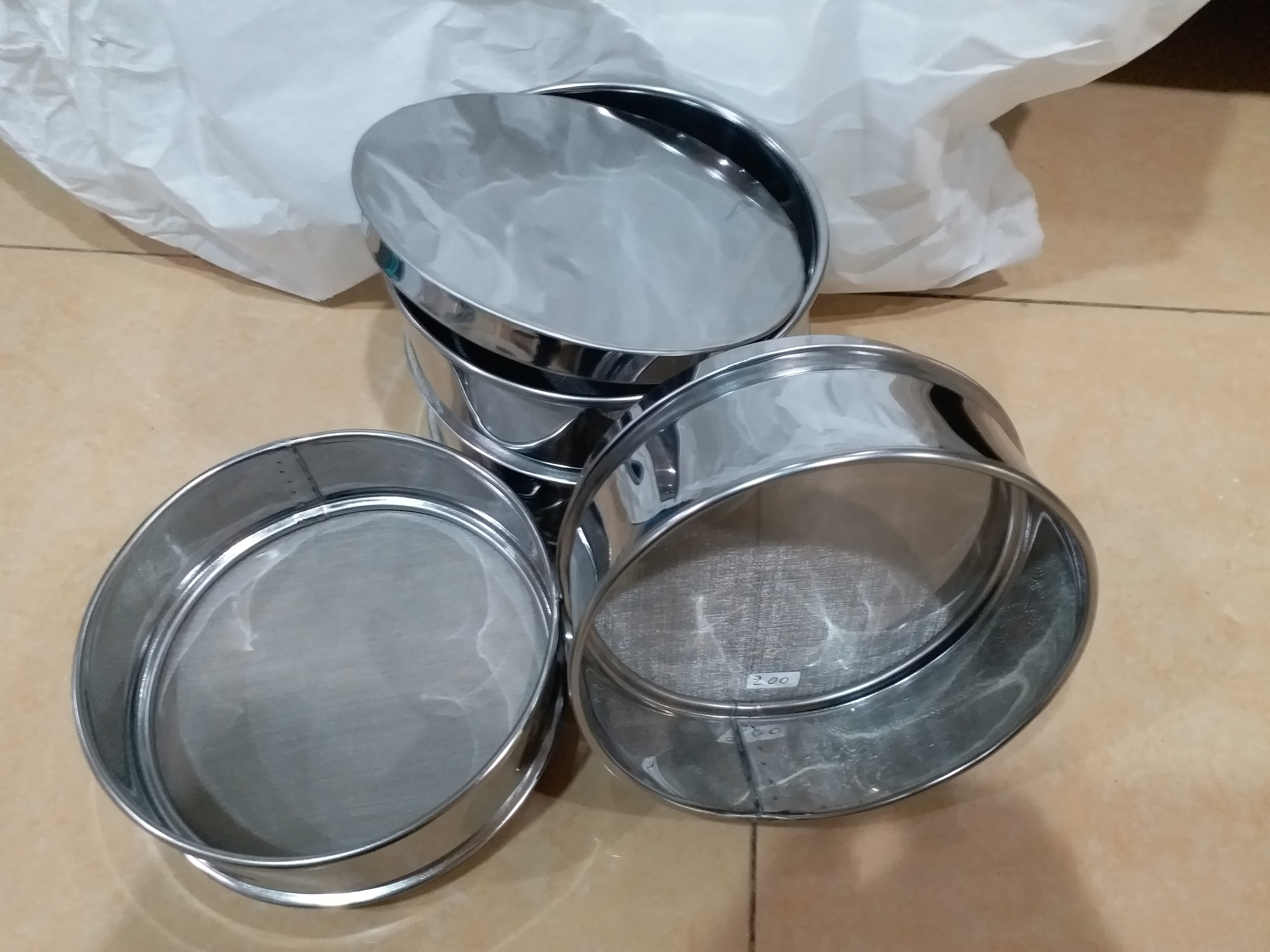 No. Sieve Analysis No 120 [125 μm]