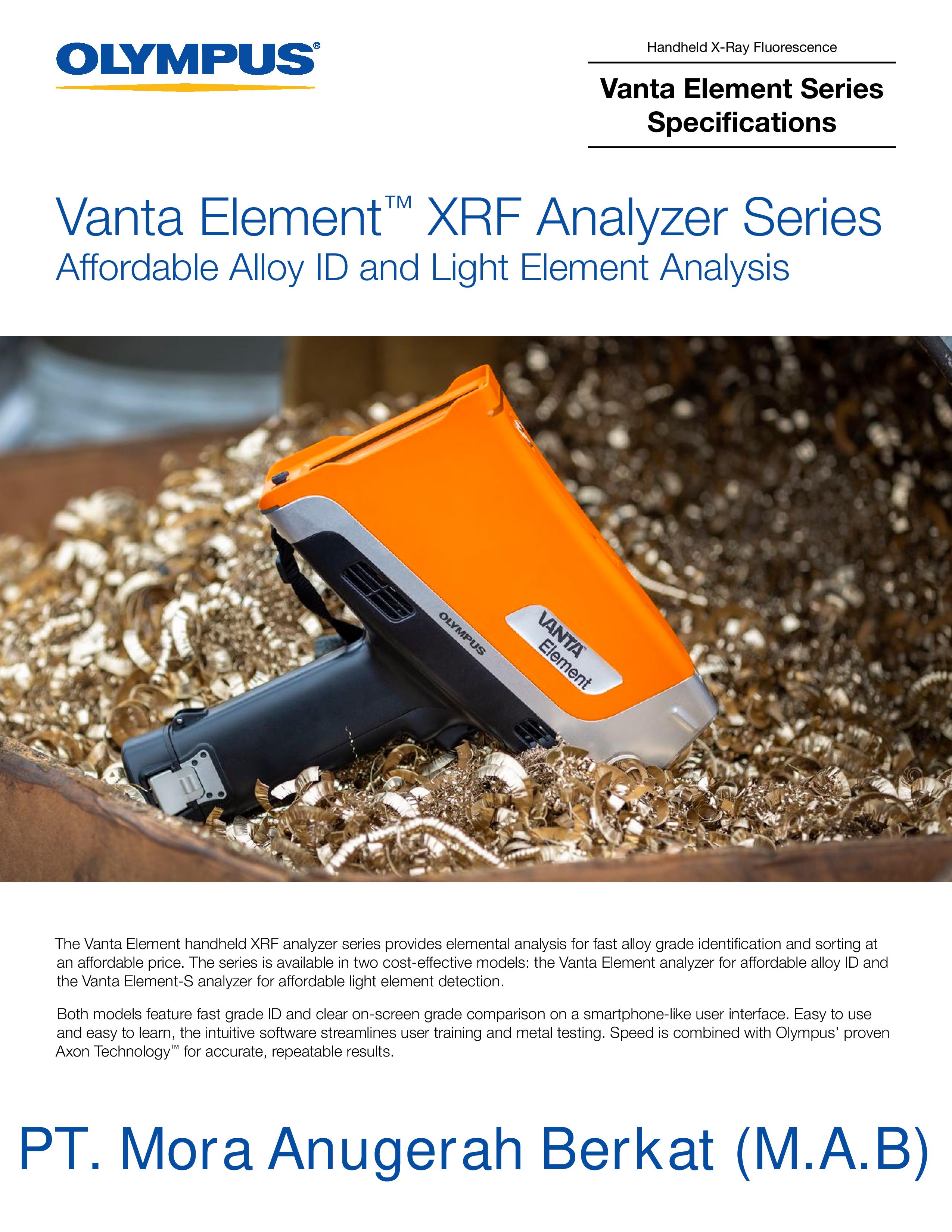 OLYMPUS - Vanta Element Model & Vanta Element S Model